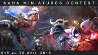 Le Kaha Miniatures Contest est bientôt fini ! Vous avez jusqu’au 30 avril pour publier vos participations sur l‘album Facebook dédié au concours. Extraits :